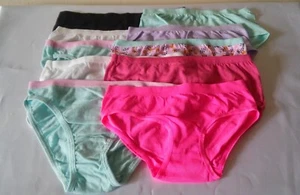 Girls 10pr Mixed Panties, size 10/12 by FOTL (13) - Picture 1 of 2