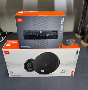 Radio estéreo para automóvil JBL sin mecanismo Bluetooth USB auxiliar con altavoces de 16 cm JBL de 2 vías 175 W - Imagen 1 de 12