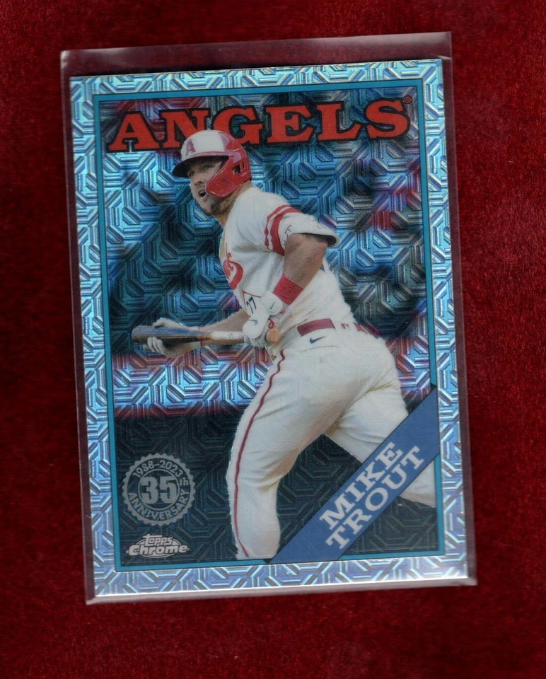 MIKE TROUT 2023 TOPPS SILVER PACK LOS ANGELES ANGELS - Image 1 of 1