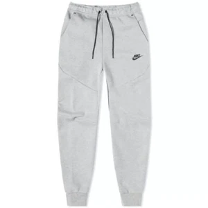 Pantalones de chándal Nike Sportswear Tech polar gris oscuro jaspeado CU4495-063 talla XL - Imagen 1 de 7