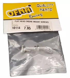OFNA 10114 Flat Head Engine Mount Screws Vintage RC Part - Picture 1 of 3
