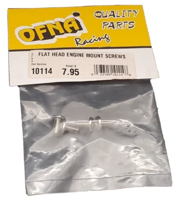 OFNA 10114 Flat Head Engine Mount Screws Vintage RC Part - Image 1 of 3