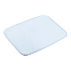 Dish Drying Mat, Microfiber Dish Draining Mat for Kitchen Countertop-Blue