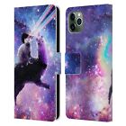 Official Random Galaxy Animals Leather Book Wallet Case For Apple Iphone Phones
