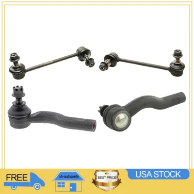 Para 2006 2007 2008 2009 Ford Fusion Mevotech 4x haste de amarração dianteira extremidade barra oscilante link - Imagem 1 de 4