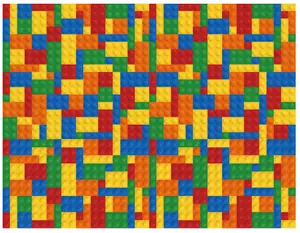 Building Block Cake Wrap Cake Image Cake Decorations Icing Sheet cake strips - Picture 1 of 1