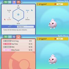 Pokemon Brilliant Diamond Shining Pearl BDSP - NATIONAL POKEDEX 1-250 SHINY  6IV