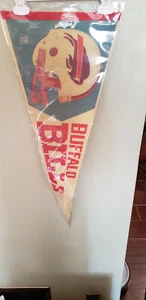 BUFFALO BILLS 2BAR VINTAGE NFL FELT PENNANT 04/24/01 - Picture 1 of 1