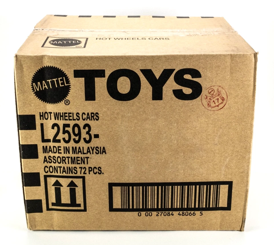 2025 Hot Wheels Basic L2593-974P Mix 14 FACTORY-SEALED CASE | 72 CT. | DBL BOXED - Image 1 of 1