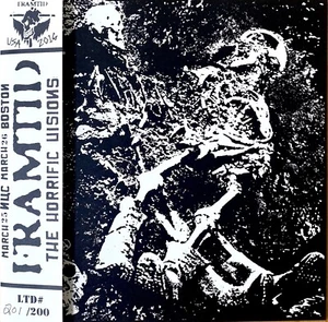 FRAMTID - HORRIFIC VISIONS 7” WHITE VINYL + OBI JAPAN HARDCORE GISM DISCLOSE SDS - Picture 1 of 7