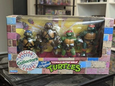 1992 Teenage Mutant Ninja Turtles 4 Pack TMNT Collectors Pack Target Exclusive  - Image 1 of 4