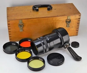 SERVICED! NEAR EXC USSR TELEPHOTO REFLEX MIRROR MTO-500 LENS f8/500 M39 - Picture 1 of 11
