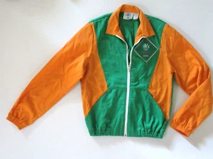 LEVIS 1984 L.A. OLYMPIC GAMES OFFICIAL STAFF UNIFORM JACKET size M green yellow - Picture 1 of 7
