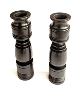 Pair of Ebony Candle Holders - Choice of Candlesticks - 5 Inch - Made in Kenya - Picture 1 of 38