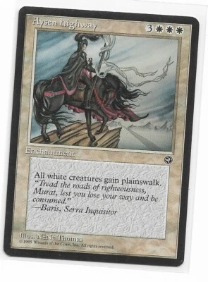 Magic the Gathering ~ MTG ~ 1x Aysen Highway ~ Homelands ~ M/NM - Image 1 of 2