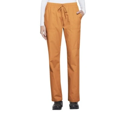 Scrubstar Women's Core Essentials Brushed Poplin Drawstring Cargo Scrub Pant - Image 1 of 4