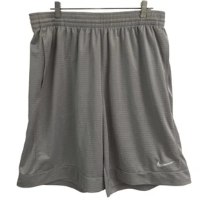 Nike Silver Shiny Long Baggy Dazzle Basketball Shorts 11.5 inseam Mens XXL - Picture 1 of 9