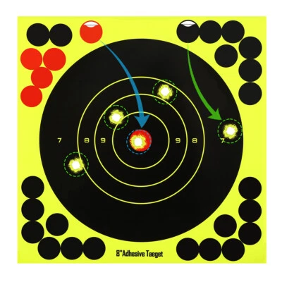25Pack Shooting Targets Splatter Paper-Shots Burst Gun Shoot Rifle USA - Image 1 of 4