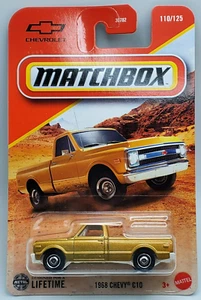 2025 Matchbox Gold 1968 Chevy C10 Pickup Truck #110 - Picture 1 of 1