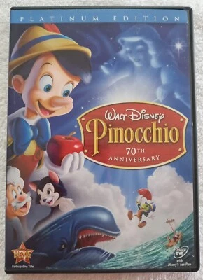 Pinocchio "DVD, 1940" (70th Anniversary Platinum Edition) - Image 1 of 4