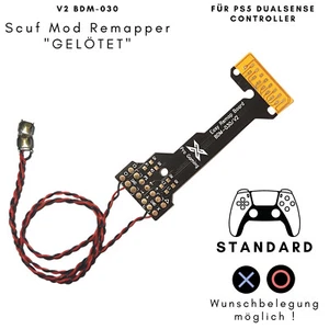 PS5 Remapper, Einbaufertig, BDM 030 - 050, Scuf Mod für Dualsense PS5 Controller - Picture 1 of 6