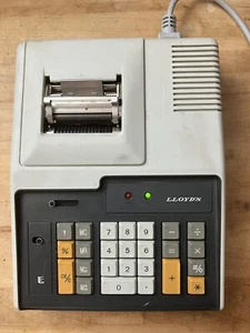 Vintage LLOYDS’s E 109 Printing Calculator Series’s 255A - Picture 1 of 9