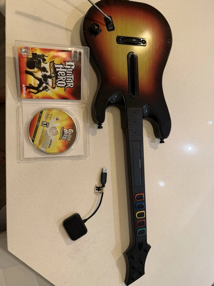 Guitar Hero World Your PS3 Set (with Dongle) - Image 1 of 1