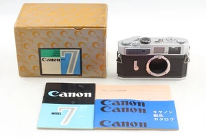 METER WORKS! [Near MINT] Canon Model 7 35mm Rangefinder Film Camera From JAPAN - Picture 1 of 12