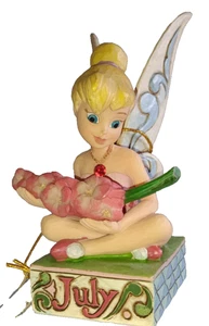 Jim Shore Disney Traditions Tinker Bell July Ruby Larkspur Figur Ornament - Bild 1 von 7