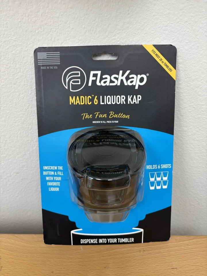 Крышка тамблера FlasKap The Madic 6 совместима с изолированными тамблерами Press-Fit 20 унций - Изображение 1 из 4