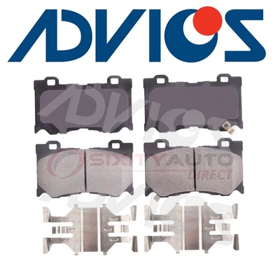 ADVICS Front Disc Brake Pad Set for 2009-2018 Nissan 370Z  - Braking bt Foto 1 de 4