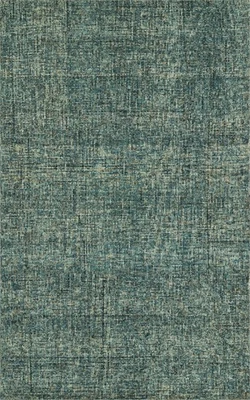 2x8 Dalyn Blue Solid Monochrome Mottled Wool Runner CS5 - Aprx 2' 3" x 7' 6" - Image 1 of 2