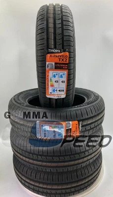 Treno completo 4 pneumatici estivi 175/65/14 82H Tracmax TX2 gomme estive - Immagine 1 di 3