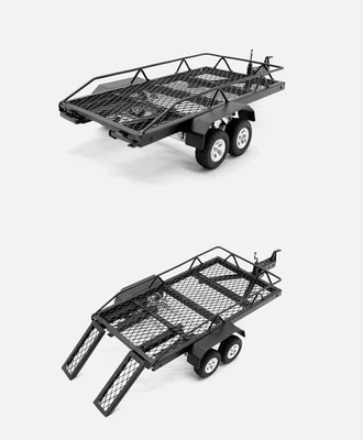 1/18 1/24 Trailer Frame Bucket For TRX4M SCX24 Upgrade Parts RC Crawler Car - Image 1 of 4