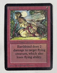 Earthbind Alpha MP Moderate Play MTG Magic The Gathering  - Picture 1 of 2