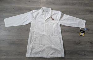 Wonder Work New Unisex White Lab Coat 4 Pockets FSU University Med  - Picture 1 of 12
