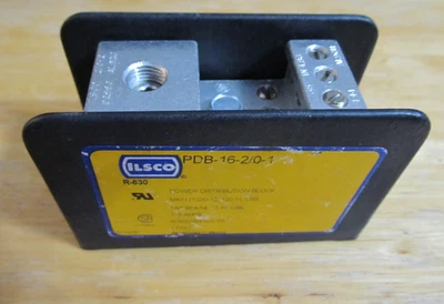 *NEW* ILSCO PDB-16-2/0-1 Main Lug Terminal Block - Image 1 of 2