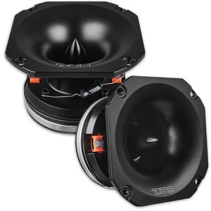 2x DS18 4" Neo Super Bullet Tweeters - 250w Rms 4-ohm PRO-TW850CN-4/BK Speakers - Picture 1 of 7