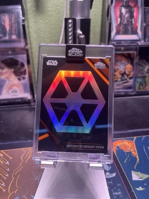 2024 Topps Star Wars Chrome Black - Separatists / Confederacy 15/25 CASE HIT - Image 1 of 3