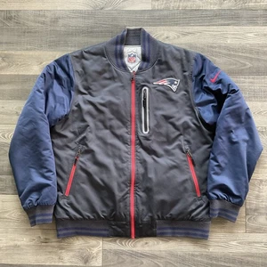 Nike New England Patriots Sideline Destroyer Wendejacke Herren LARGE Bomber - Bild 1 von 16