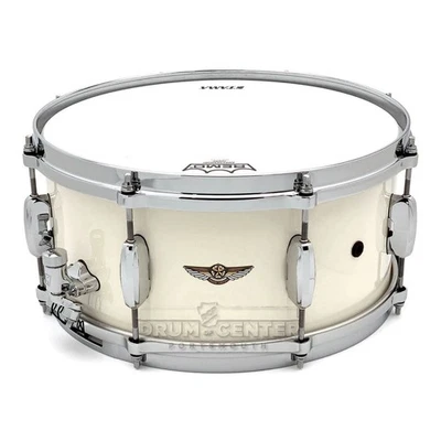 Tama Star Walnut Snare Drum 14x6.5 Antique White - Image 1 of 4