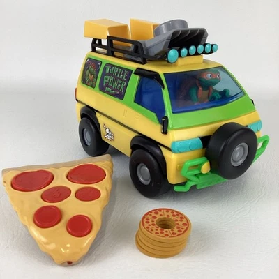 Teenage Mutant Ninja Turtles Mutant Mayhem RC Pizza Blaster Van Funrise 2023 Toy - Image 1 of 4