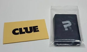 30 Black & Red Bonus Cards Envelope Original Parts for 2013 Clue Game Hasbro - Picture 1 of 11
