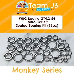 WRC Racing GT4.2 GT Nitro Car Kit - 33 Pcs Rubber Sealed Bearings Kit - Picture 1 of 2
