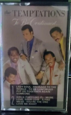 The Temptations" To Be Continued" Cassette - Image 1 of 2