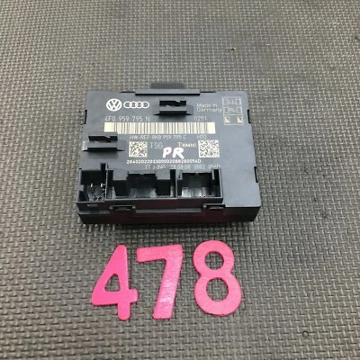 09-12 Audi A4 Quattro módulo de controle de porta traseira direita passageiro fabricante de equipamento original 4F0959795N - Imagem 1 de 4