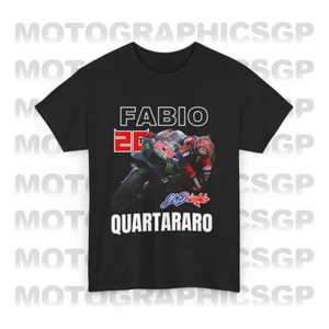Camiseta MotoGP Fabio Quartararo 20 Yamaha Quartararo mercancía gráfica, camiseta moto - Imagen 1 de 3