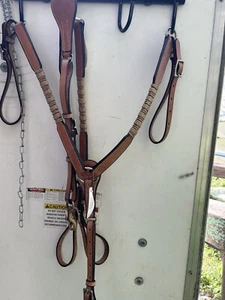 New Stamped Riata Breast Collar - Picture 1 of 1