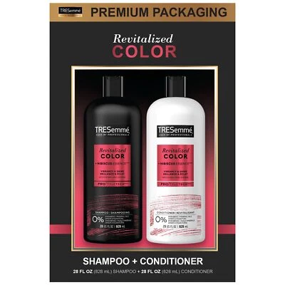Tresemme Shampoo and Conditioner Set, Color Revitalize, Protects Hair Color - Image 1 of 4