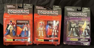 2003 Transformers Heroes Of Cybertron Gen One Collection OPTIMUS Megatron - Picture 1 of 8